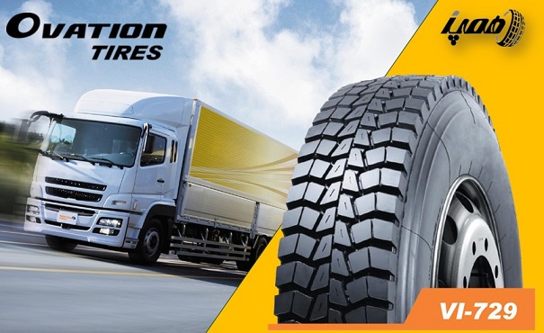 مشخصات لاستیک کامیونی اویشن مدل VI-729